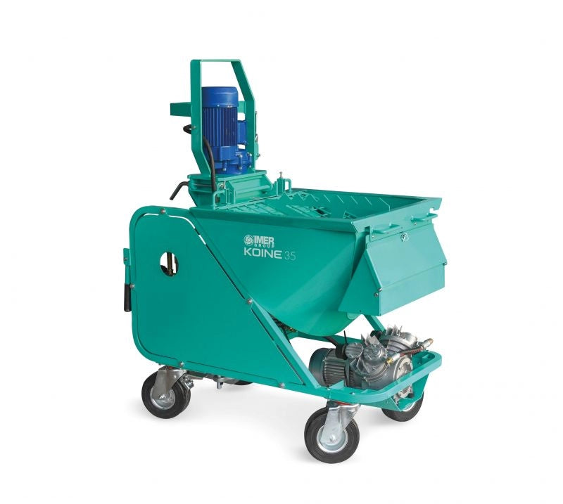 Masina de tencuit Imer Koine 35 materiale preamestecate Masina de tencuit Imer Koine 35 materiale preamestecate